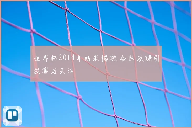 世界杯2014年结果揭晓 各队表现引发赛后关注